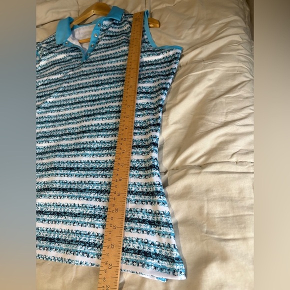 Callaway Women’s golf shirt polo sleeveless blue size XL - Picture 7 of 9